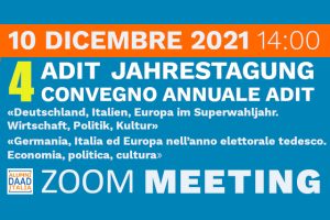 IV Convegno ADIT - Zoom meeting, 10 dicembre 2021