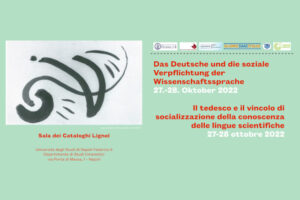 Convegno Das Deutsche und die soziale Verpflichtung der Wissenschaftssprache